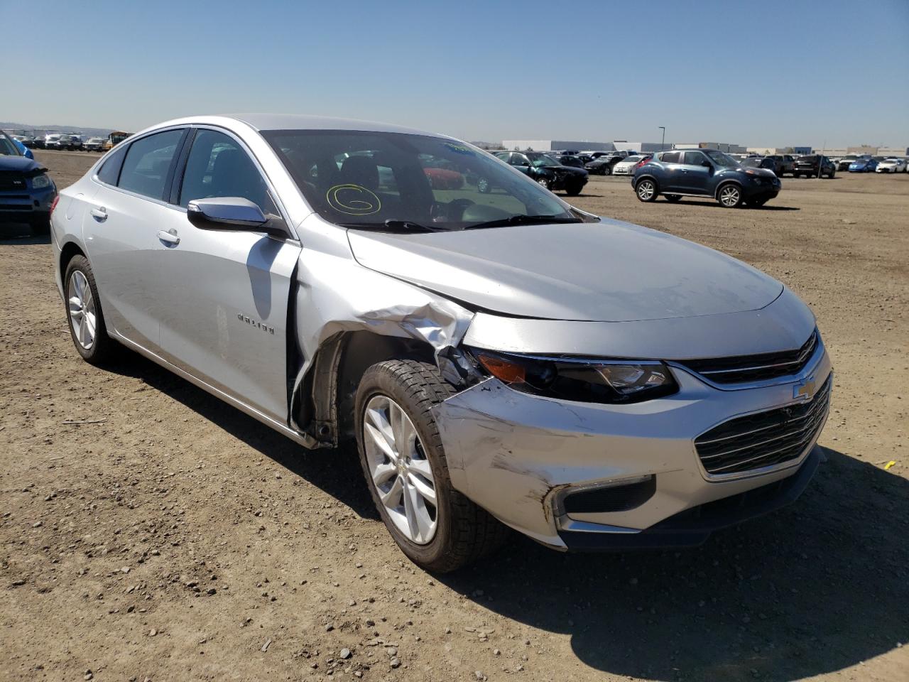 Photo 1 from auction – 2018 CHEVROLET MALIBU LT with VIN 1G1ZD5ST2JF123757