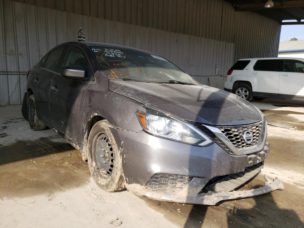 NISSAN SENTRA S 2016 with VIN 3N1AB7AP4GL682917 - Photo from auction