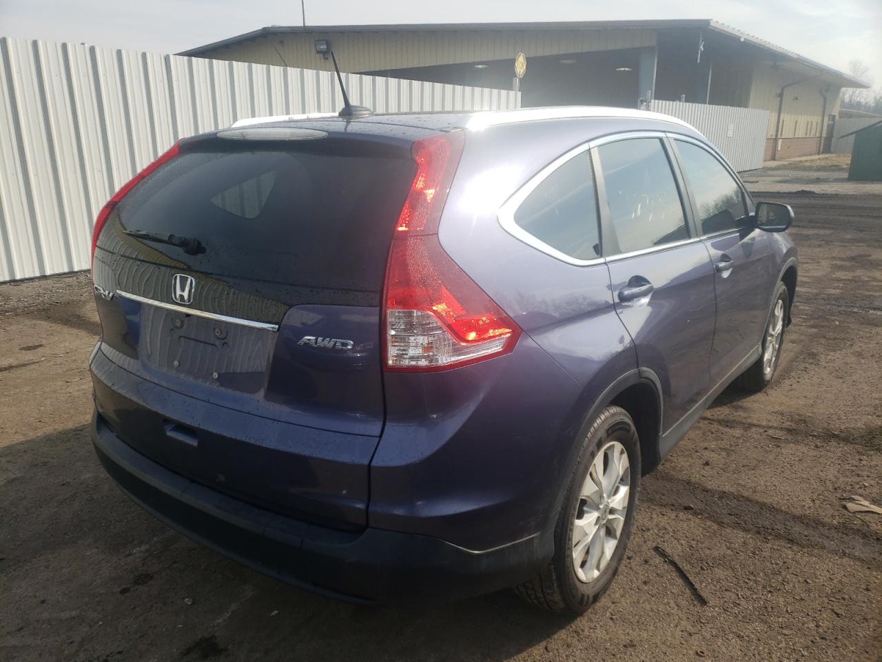 Photo 4 from auction – 2013 HONDA CR-V EXL with VIN 5J6RM4H74DL056980