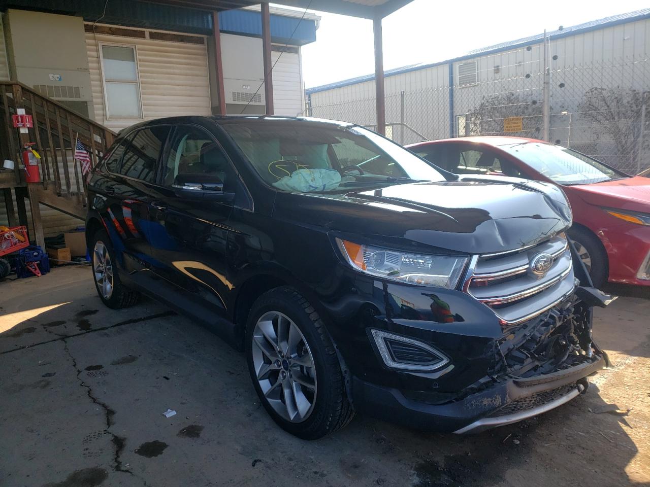 FORD EDGE TITAN 2018 مع رقم تعريف المركبة 2FMPK4K85JBB55755 - صورة من المزاد