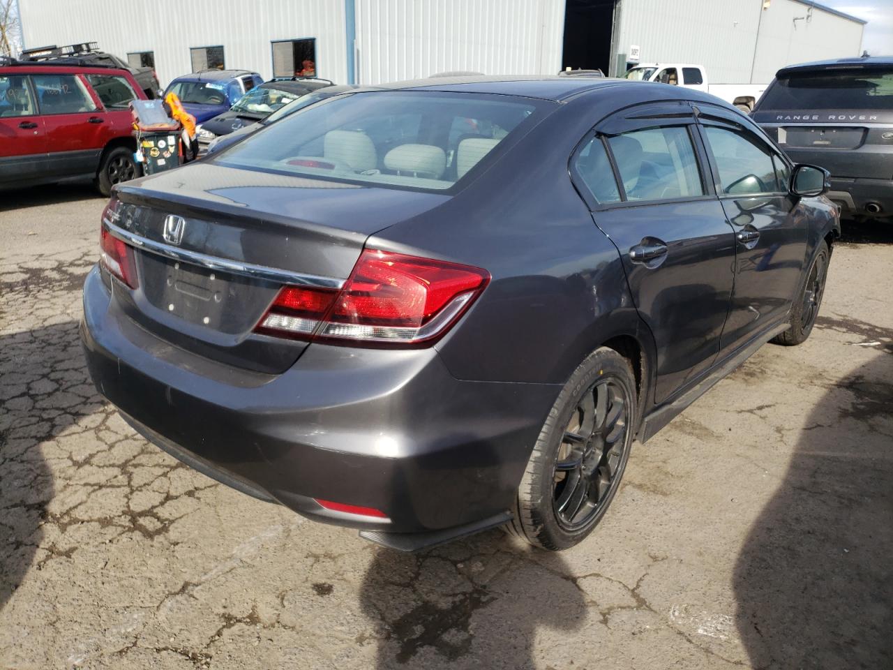 Photo 4 from auction – 2013 HONDA CIVIC LX with VIN 2HGFB2F5XDH578919