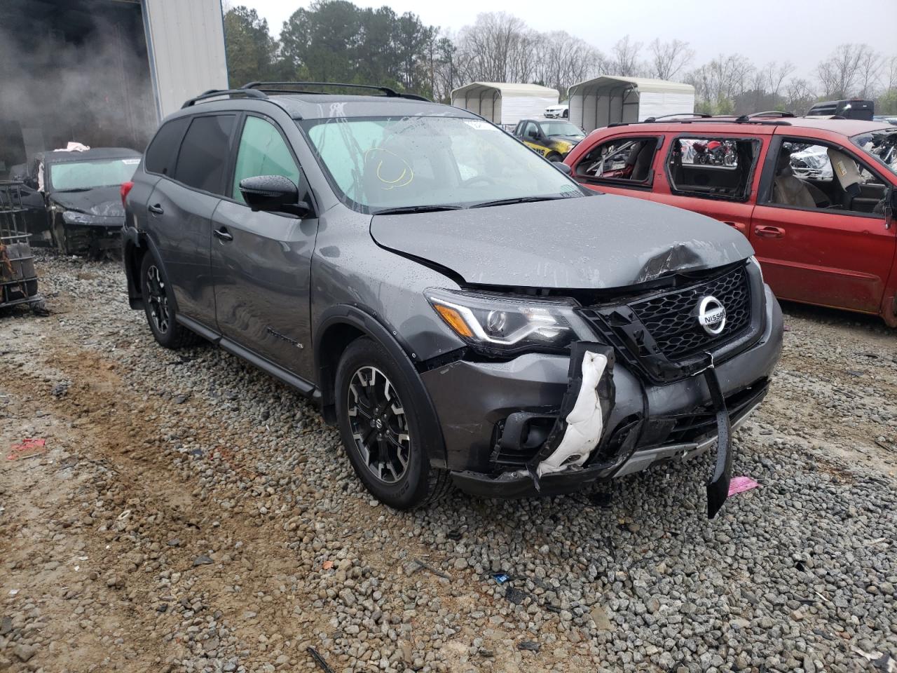 NISSAN PATHFINDER 2020 with VIN 5N1DR2CN4LC625574 - Photo from auction