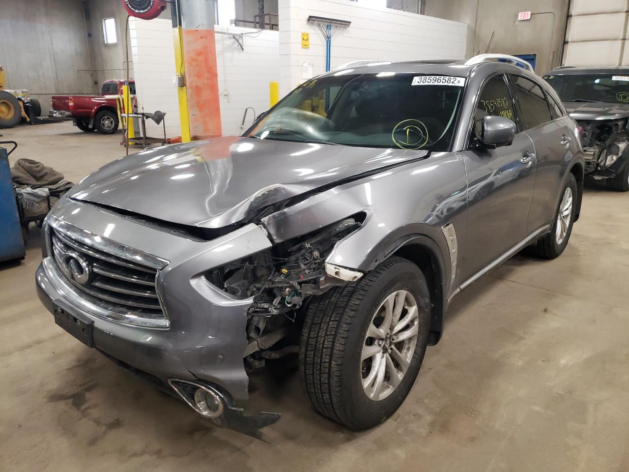 Photo 2 from auction – 2012 INFINITI FX35 with VIN JN8AS1MW6CM152546