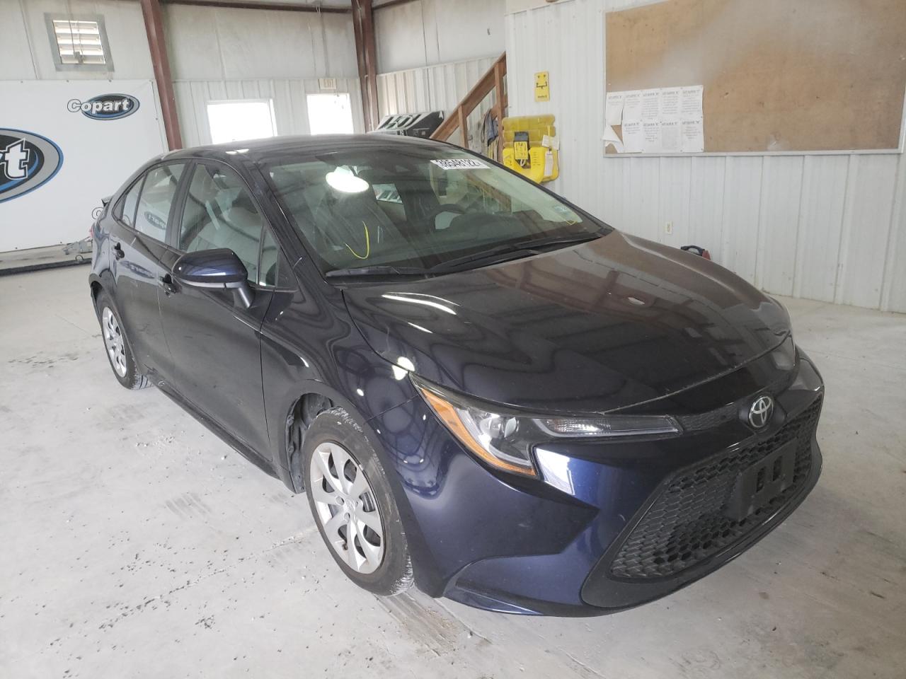 TOYOTA COROLLA LE 2021 with VIN 5YFEPMAEXMP225136 - Photo from auction