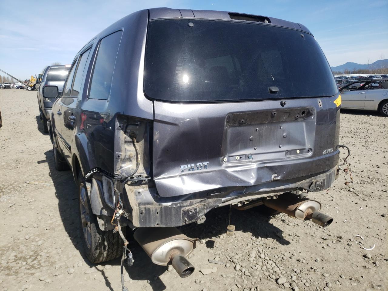 Photo 9 from auction – 2015 HONDA PILOT EXL with VIN 5FNYF4H53FB077559