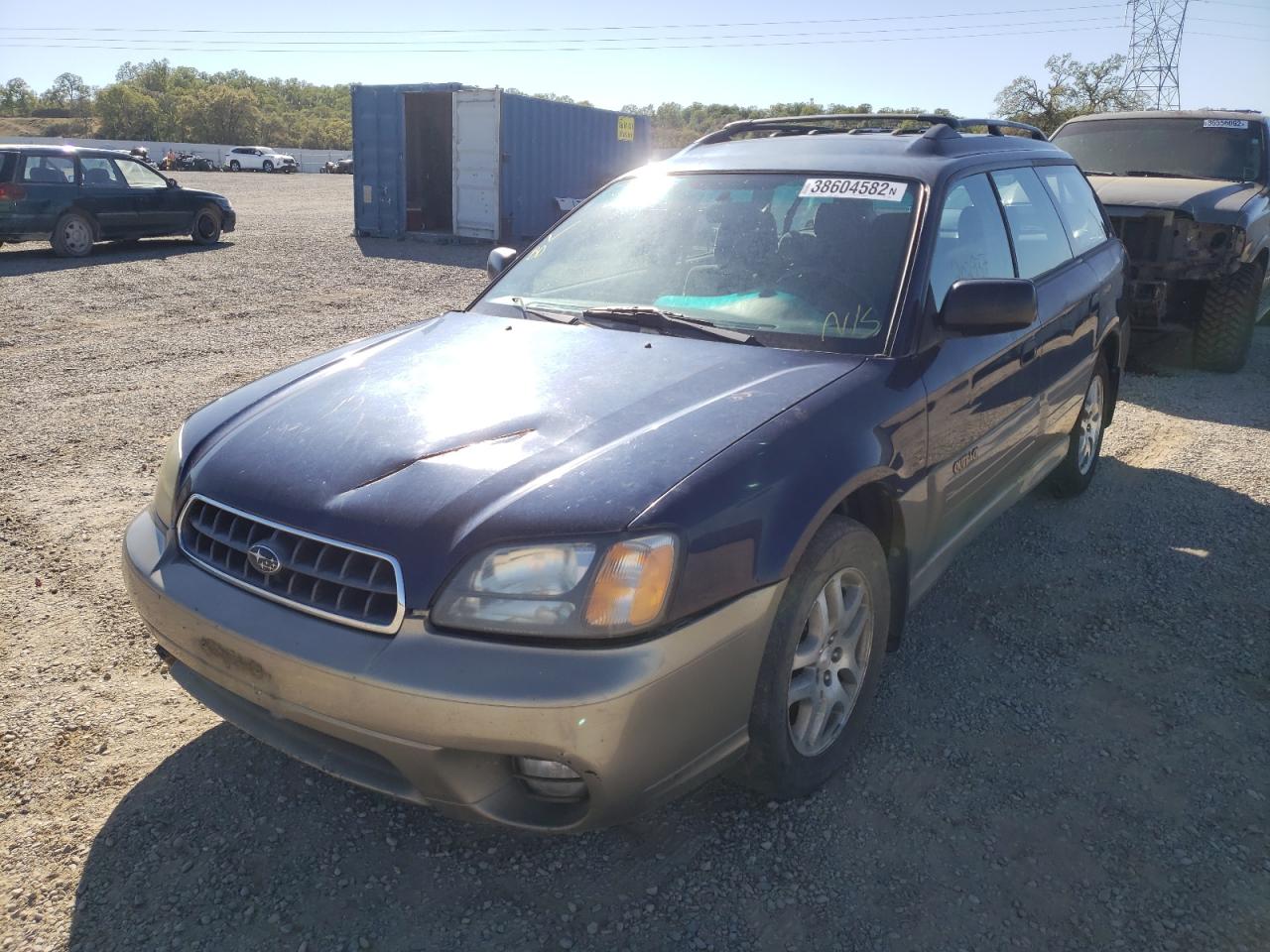 Photo 2 from auction – 2003 SUBARU LEGACY OUT with VIN 4S3BH675437636020