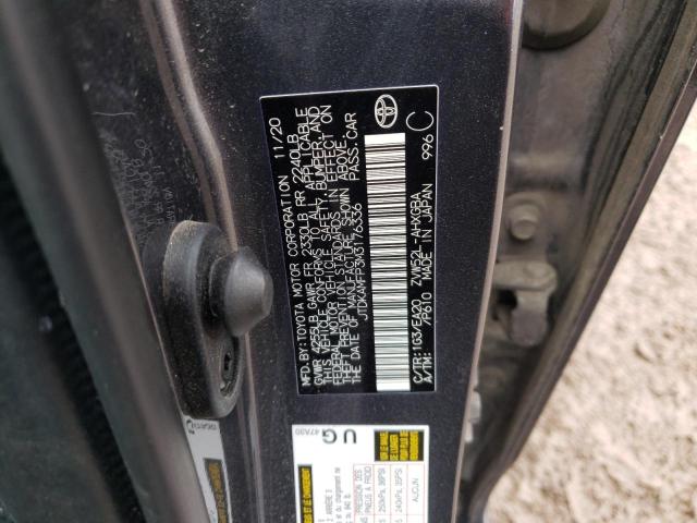 Photo 10 from auction – 2021 TOYOTA PRIUS PRIM with VIN JTDKAMFP3M3176336