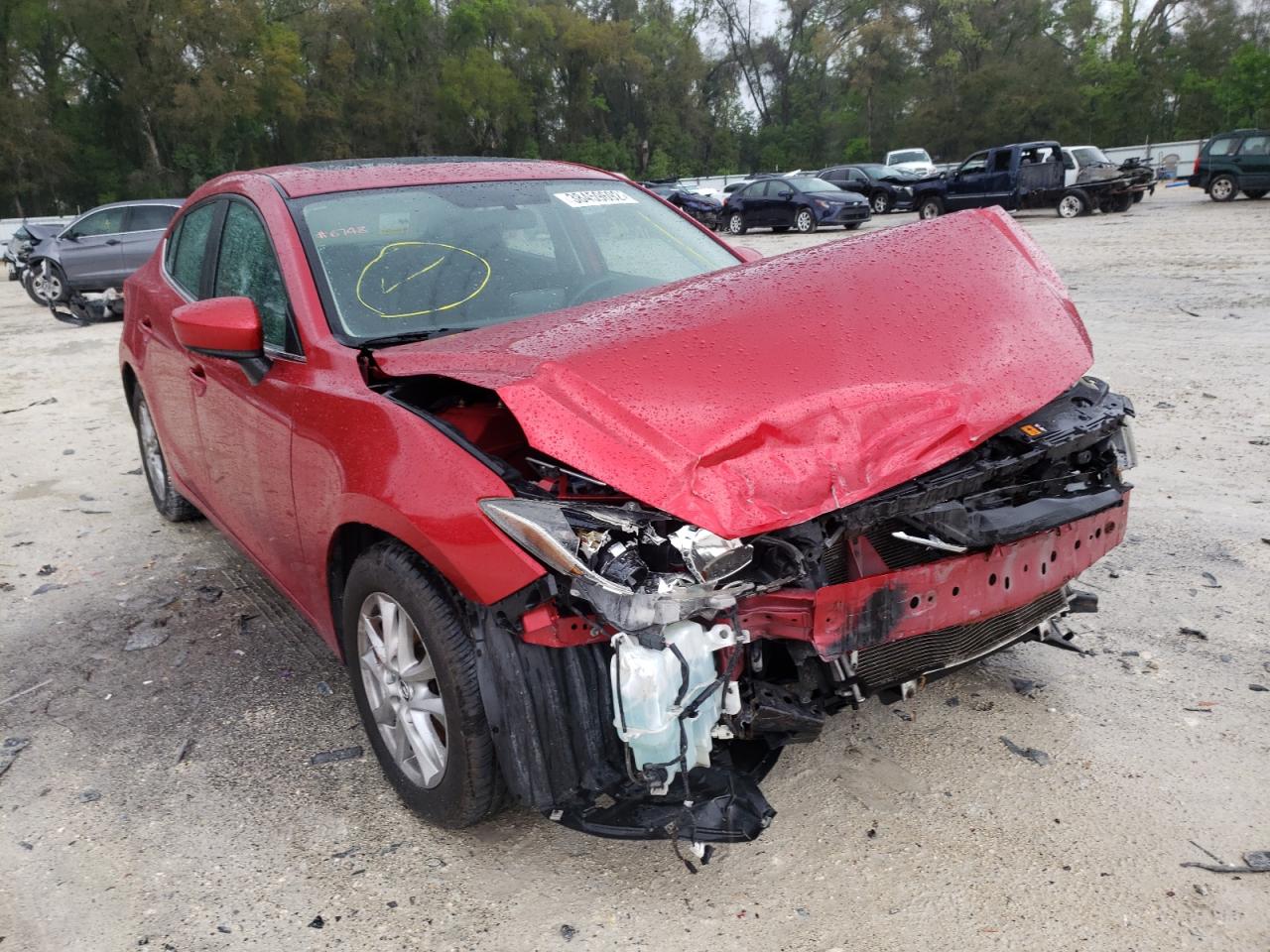 MAZDA 3 TOURING 2014 with VIN JM1BM1V77E1136748 - Photo from auction
