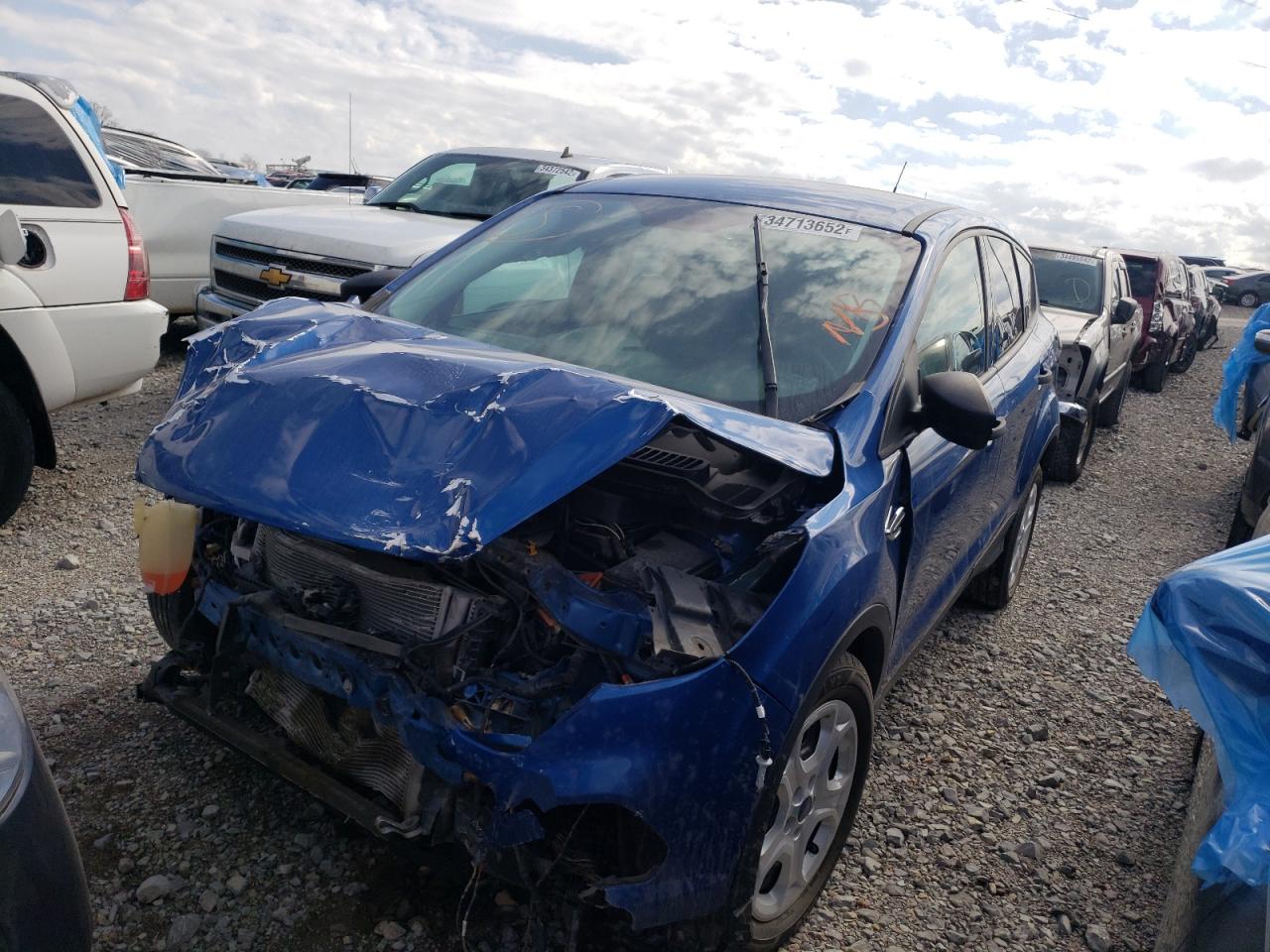 Photo 2 from auction – 2017 FORD ESCAPE S with VIN 1FMCU0F71HUD67771