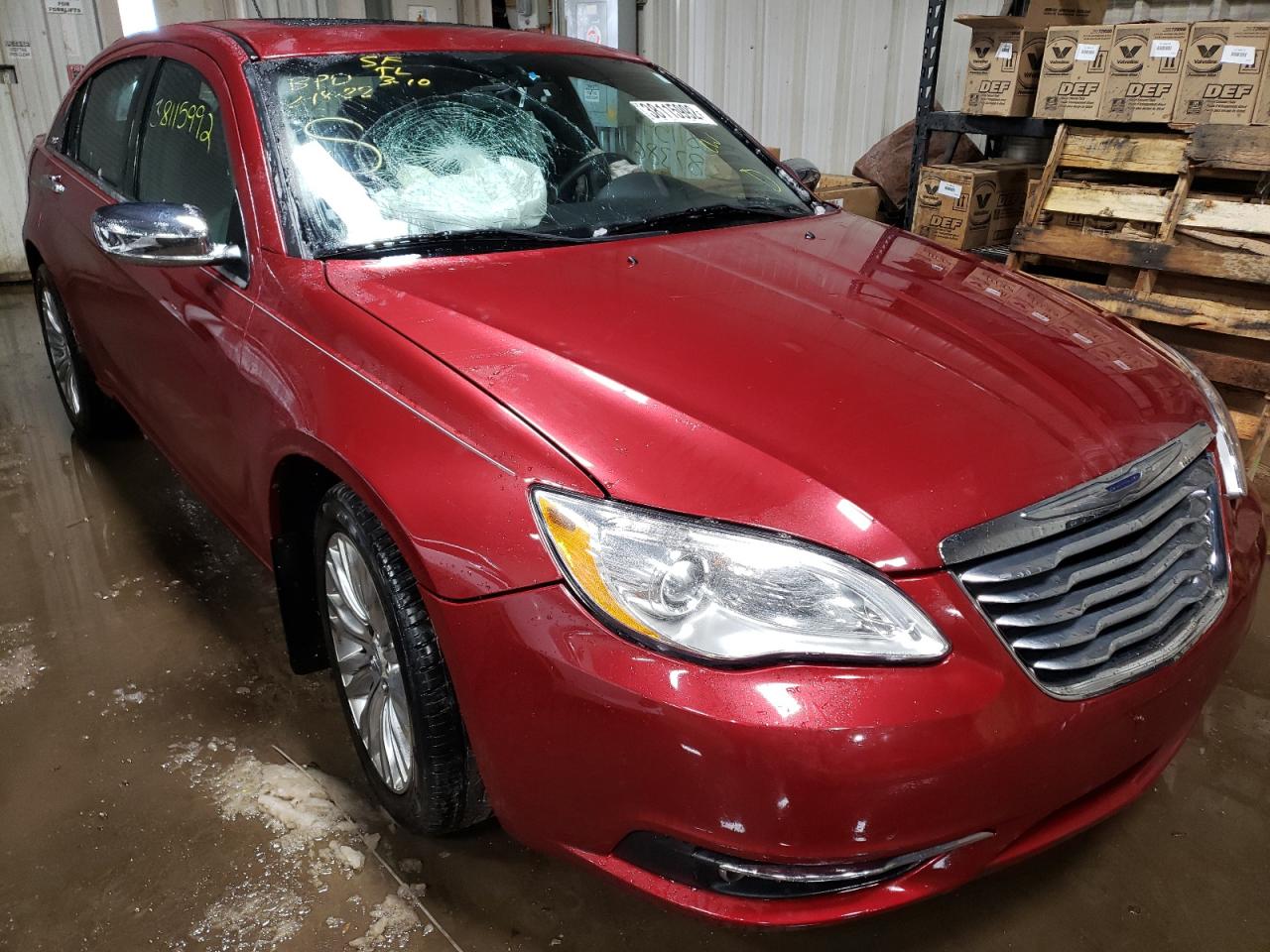 CHRYSLER 200 LIMITE 2012 with VIN 1C3CCBCG3CN106317 - Photo from auction