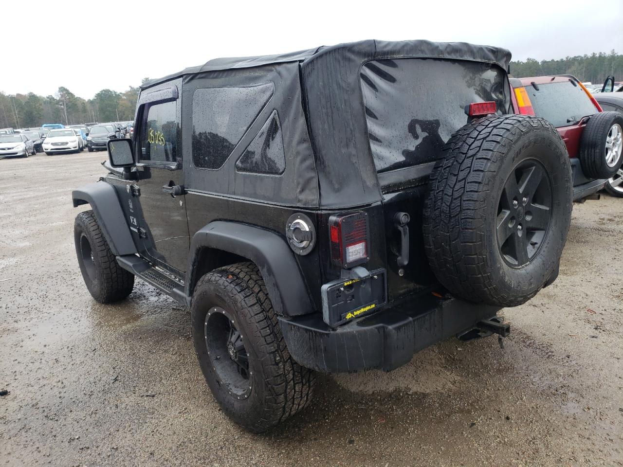 Photo 3 from auction – 2008 JEEP WRANGLER X with VIN 1J4FA24188L638135
