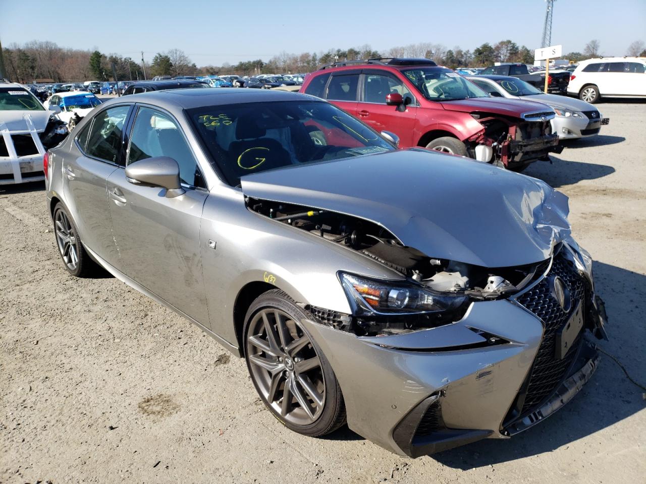 LEXUS IS 350 2018 with VIN JTHCZ1D2XJ5015290 - Photo from auction