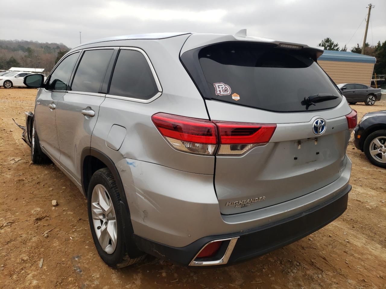 Photo 3 from auction – 2019 TOYOTA HIGHLANDER with VIN 5TDDGRFH9KS059188