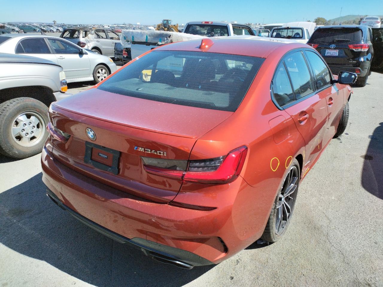 Photo 4 from auction – 2021 BMW M340I with VIN WBA5U7C09MFL43355