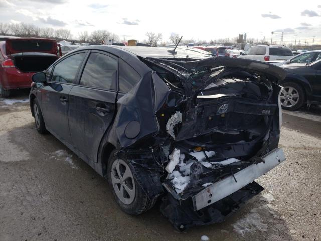 Photo 3 from auction – 2013 TOYOTA PRIUS with VIN JTDKN3DU9D5681809