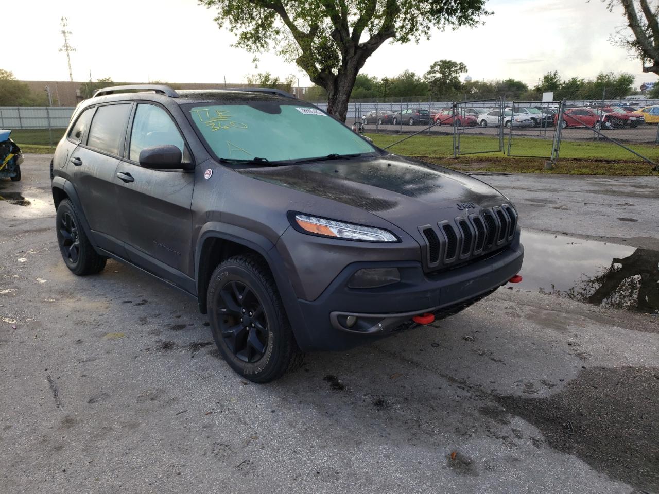 Photo 1 from auction – 2017 JEEP CHEROKEE T with VIN 1C4PJMBS9HW563199