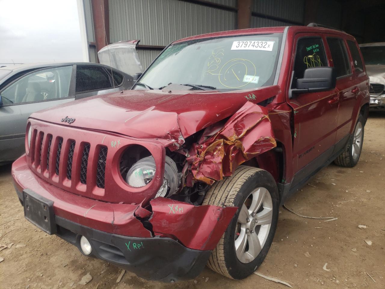 Photo 2 from auction – 2014 JEEP PATRIOT SP with VIN 1C4NJPBA0ED705351