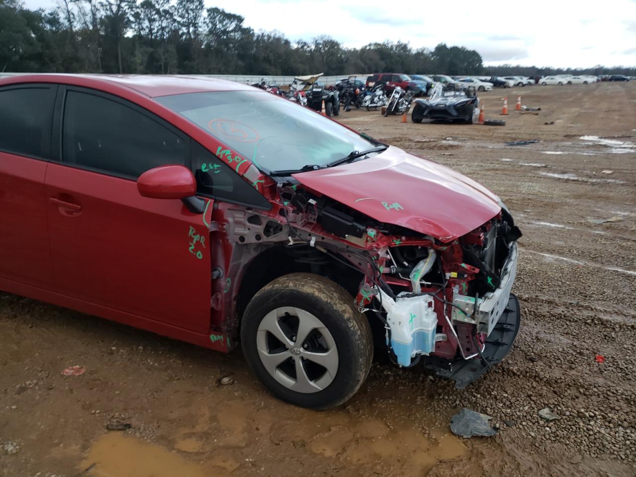 Photo 9 from auction – 2015 TOYOTA PRIUS with VIN JTDKN3DU2F0439086