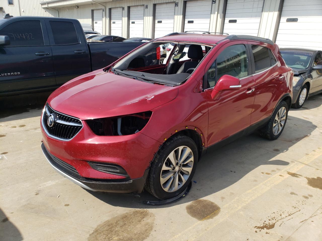 Photo 2 from auction – 2017 BUICK ENCORE PRE with VIN KL4CJASB6HB100614