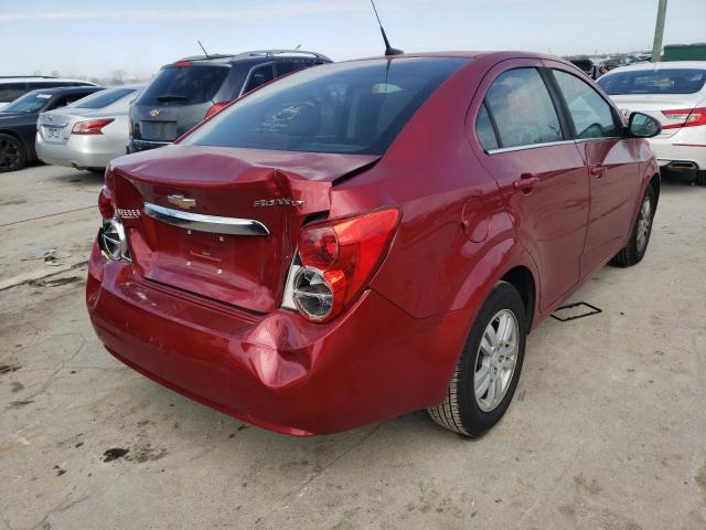 Photo 4 from auction – 2014 CHEVROLET SONIC LT with VIN 1G1JC5SH4E4208399