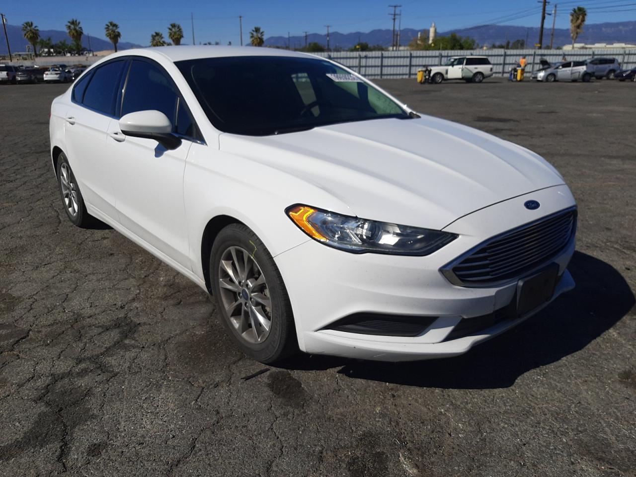 FORD FUSION SE 2017 with VIN 3FA6P0H73HR276648 - Photo from auction