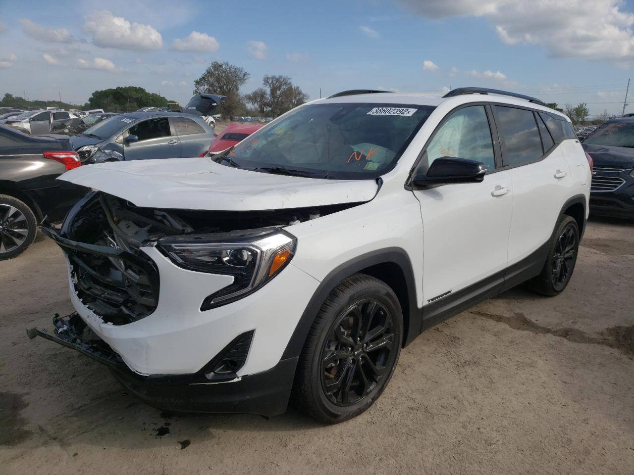 Photo 2 from auction – 2021 GMC TERRAIN SL with VIN 3GKALPEV3ML392672