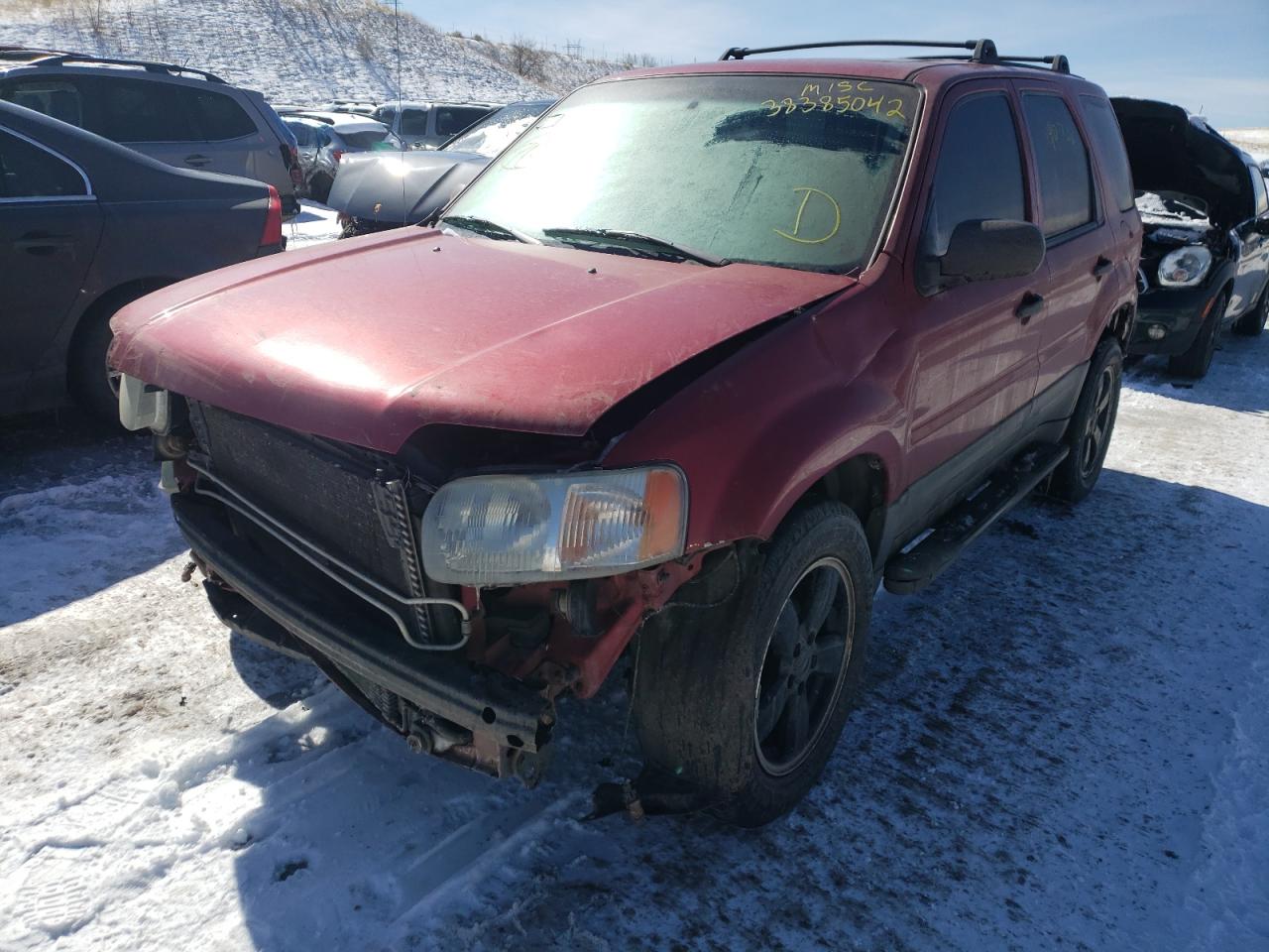 Photo 2 from auction – 2004 FORD ESCAPE XLT with VIN 1FMCU93104DA18244