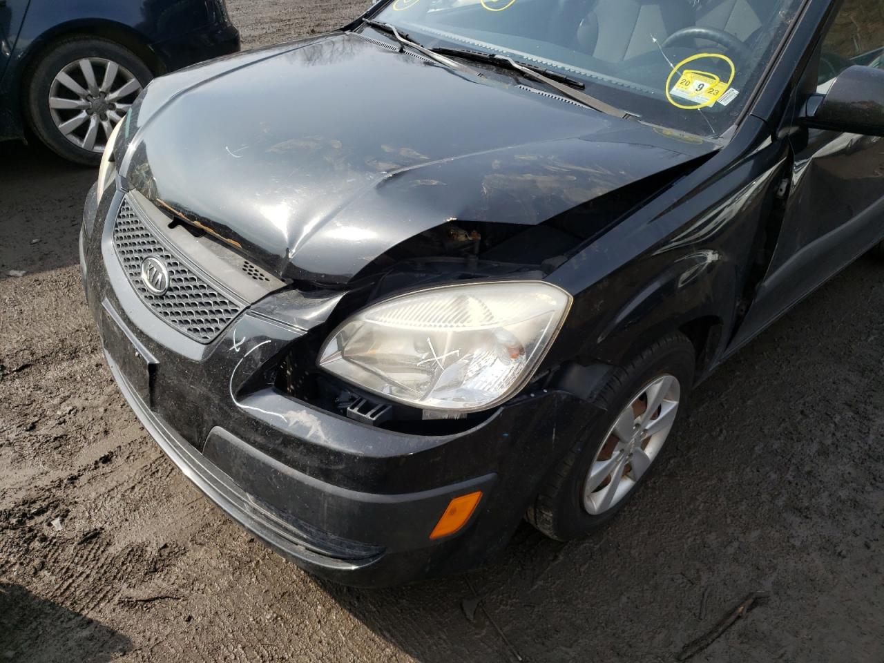 Photo 9 from auction – 2008 KIA RIO BASE with VIN KNADE123586421749