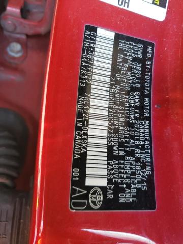 Photo 10 from auction – 2016 TOYOTA COROLLA L with VIN 2T1BURHEXGC577555
