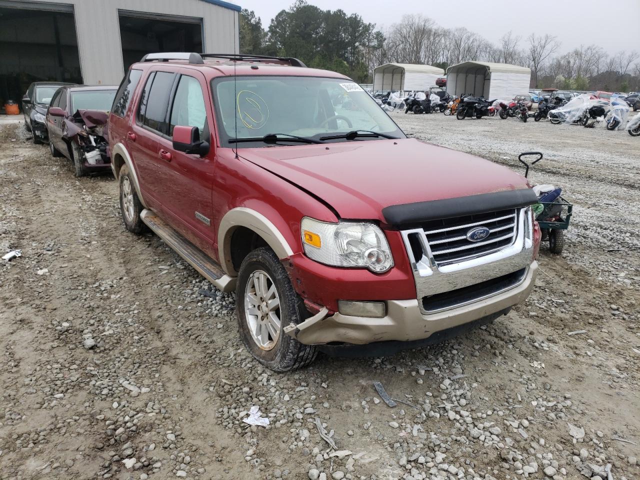FORD EXPLORER E 2007 with VIN 1FMEU64E57UA58672 - Photo from auction