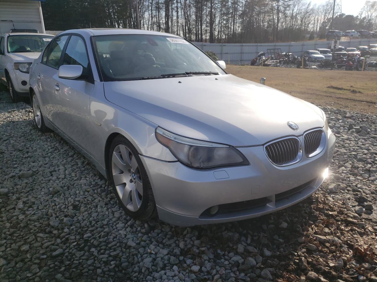 BMW 530 I 2007 with VIN WBANE73527CM53369 - Photo from auction