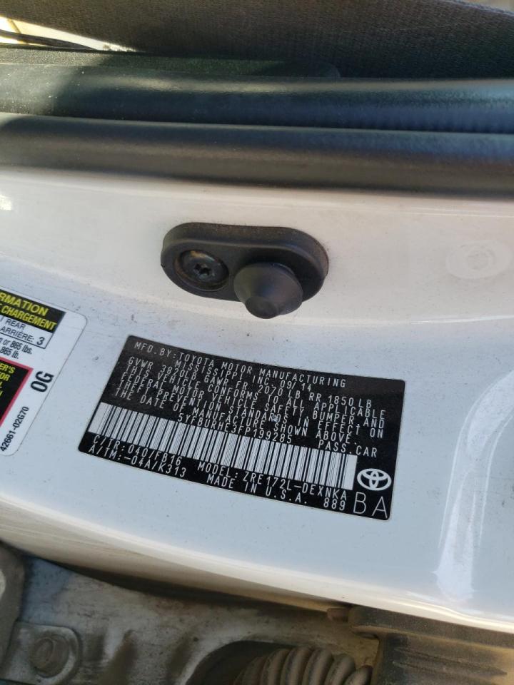 Photo 10 from auction – 2015 TOYOTA COROLLA L with VIN 5YFBURHE3FP199285