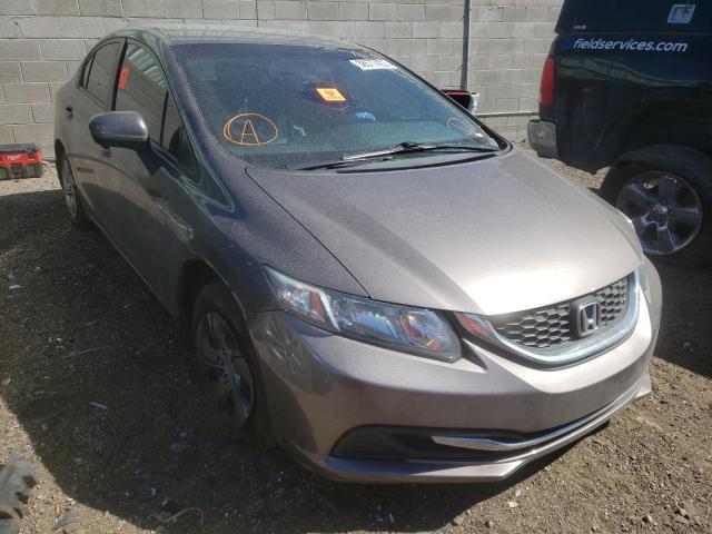 HONDA CIVIC LX 2015 with VIN 19XFB2F5XFE117250 - Photo from auction