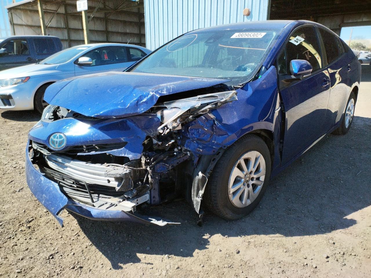 Photo 2 from auction – 2018 TOYOTA PRIUS with VIN JTDKBRFU0J3581517