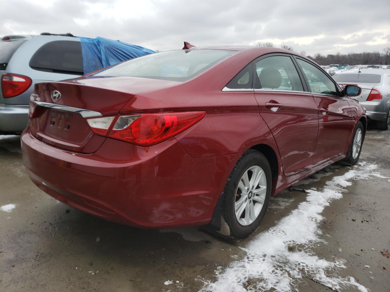 Photo 4 from auction – 2012 HYUNDAI SONATA GLS with VIN 5NPEB4AC0CH386006