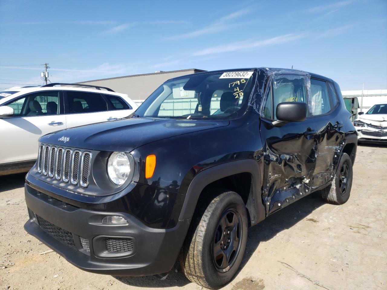 Photo 2 from auction – 2018 JEEP RENEGADE S with VIN ZACCJBAB4JPH91795