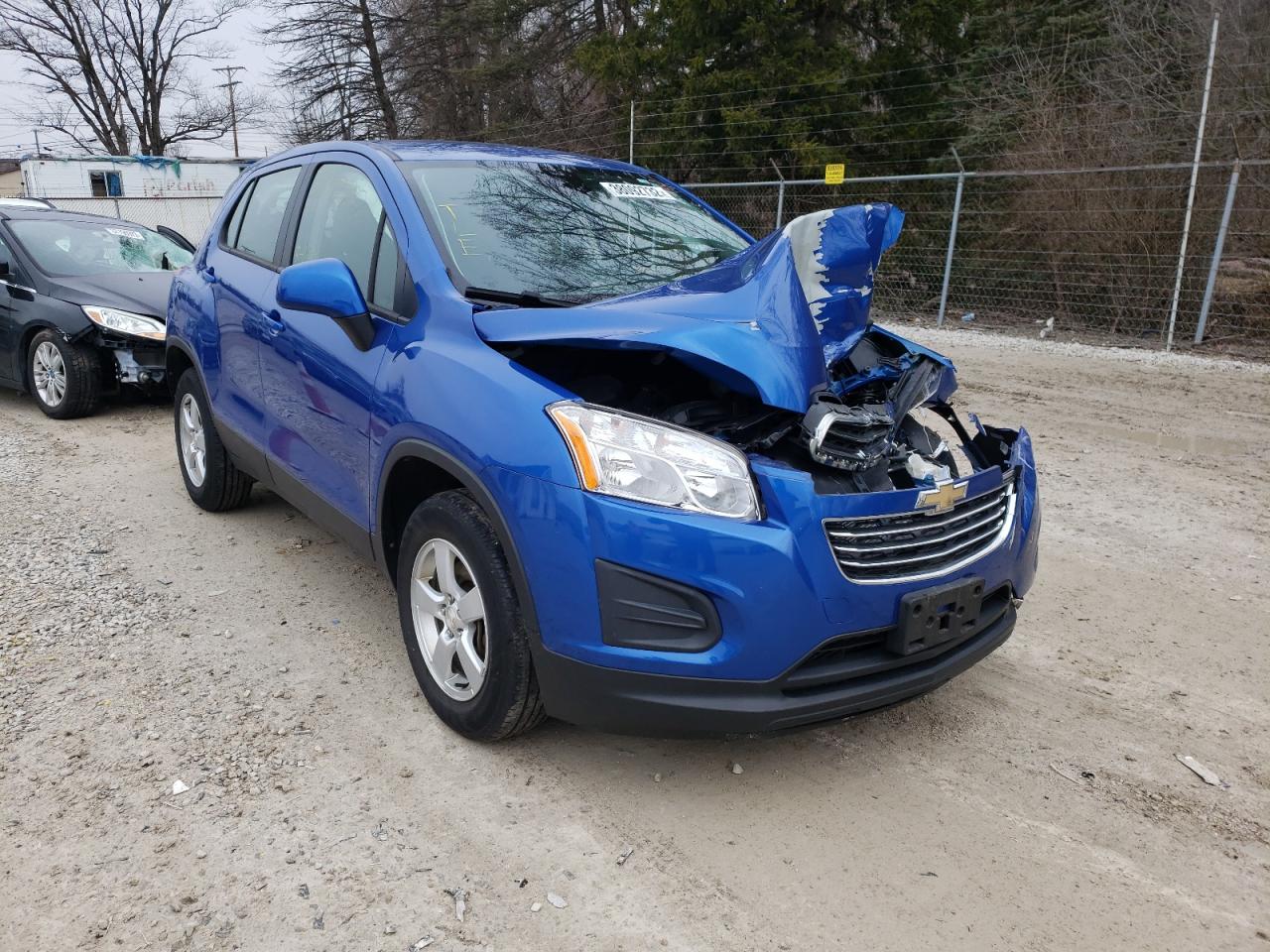 CHEVROLET TRAX LS 2016 with VIN KL7CJNSB6GB618487 - Photo from auction