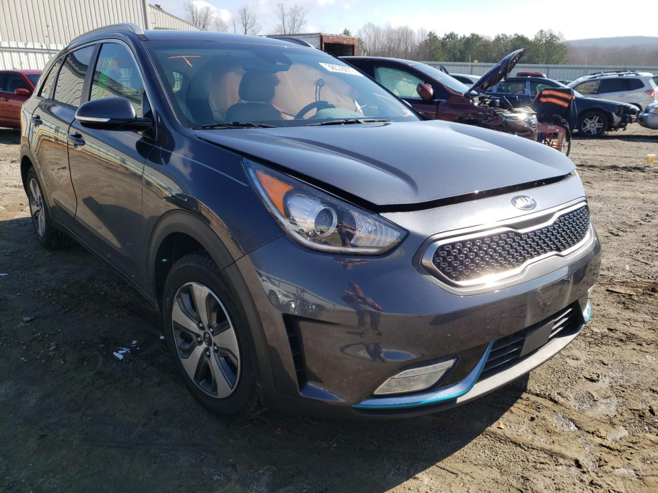 KIA NIRO EX 2019 with VIN KNDCD3LD3K5331114 - Photo from auction