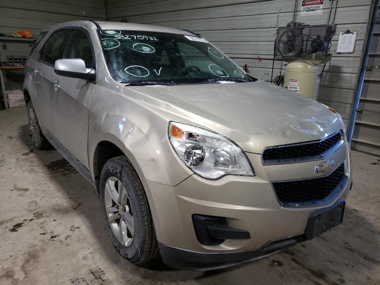 CHEVROLET EQUINOX LS 2011 with VIN 2CNFLCEC9B6385649 - Photo from auction