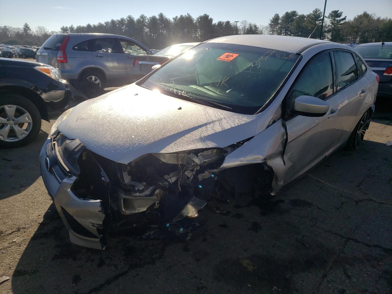 Photo 2 from auction – 2012 FORD FOCUS SE with VIN 1FAHP3F20CL411335