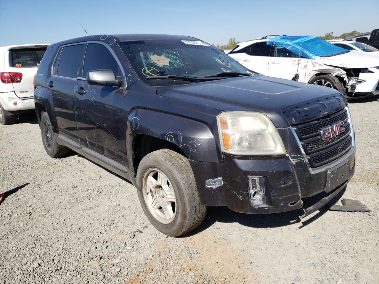 GMC TERRAIN SL 2013 con VIN 2GKALMEK6D6115166 - Foto de la subasta