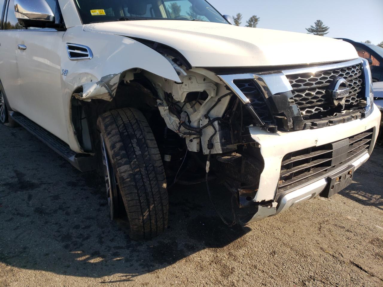 Photo 9 from auction – 2017 NISSAN ARMADA SV with VIN JN8AY2NCXH9502201