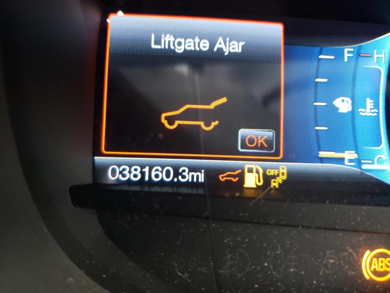 Photo 8 from auction – 2017 FORD EDGE SEL with VIN 2FMPK4J99HBC01155
