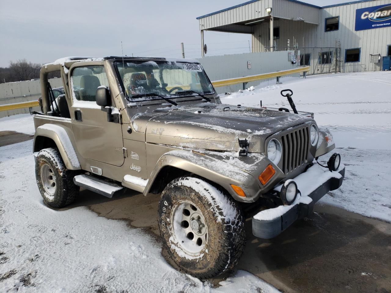 JEEP WRANGLER / 2003 with VIN 1J4FA59S03P301432 - Photo from auction