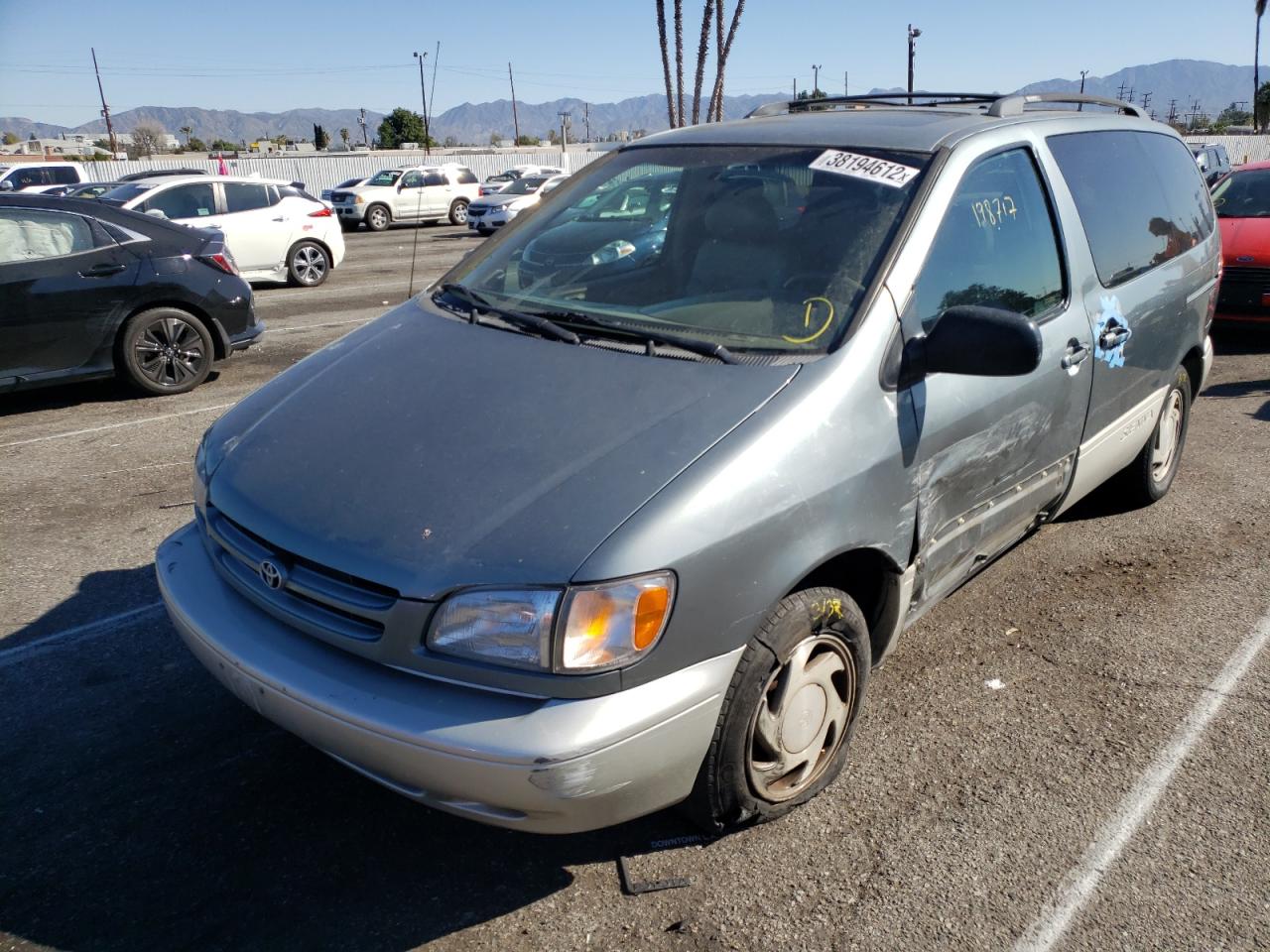 Photo 2 from auction – 2000 TOYOTA SIENNA LE with VIN 4T3ZF13C7YU263174