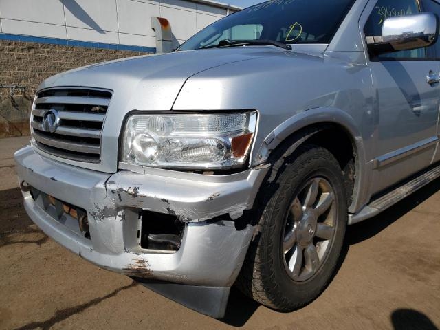 Photo 9 from auction – 2005 INFINITI QX56 with VIN 5N3AA08C55N810432