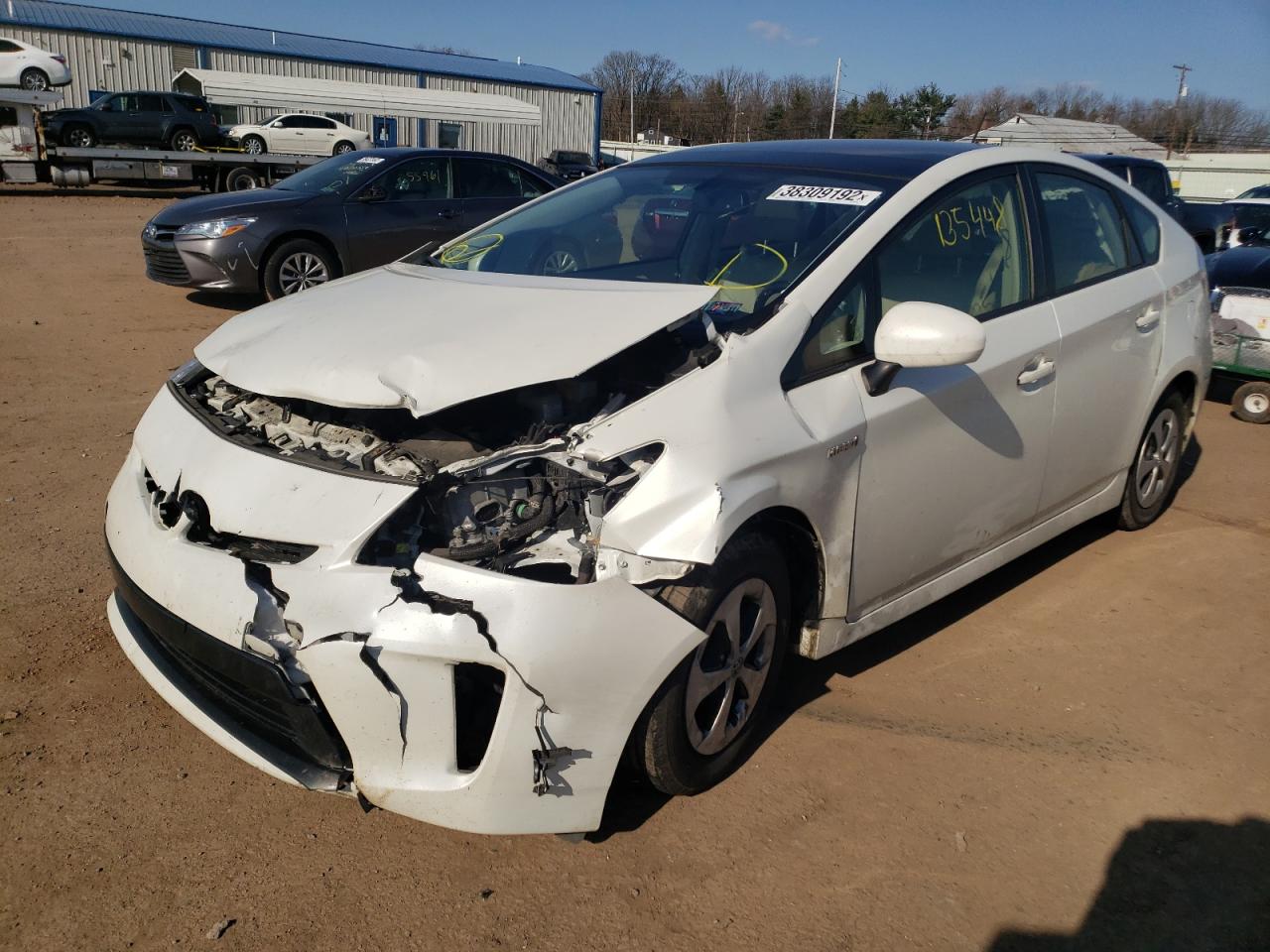 Photo 2 from auction – 2015 TOYOTA PRIUS with VIN JTDKN3DU8F1923628