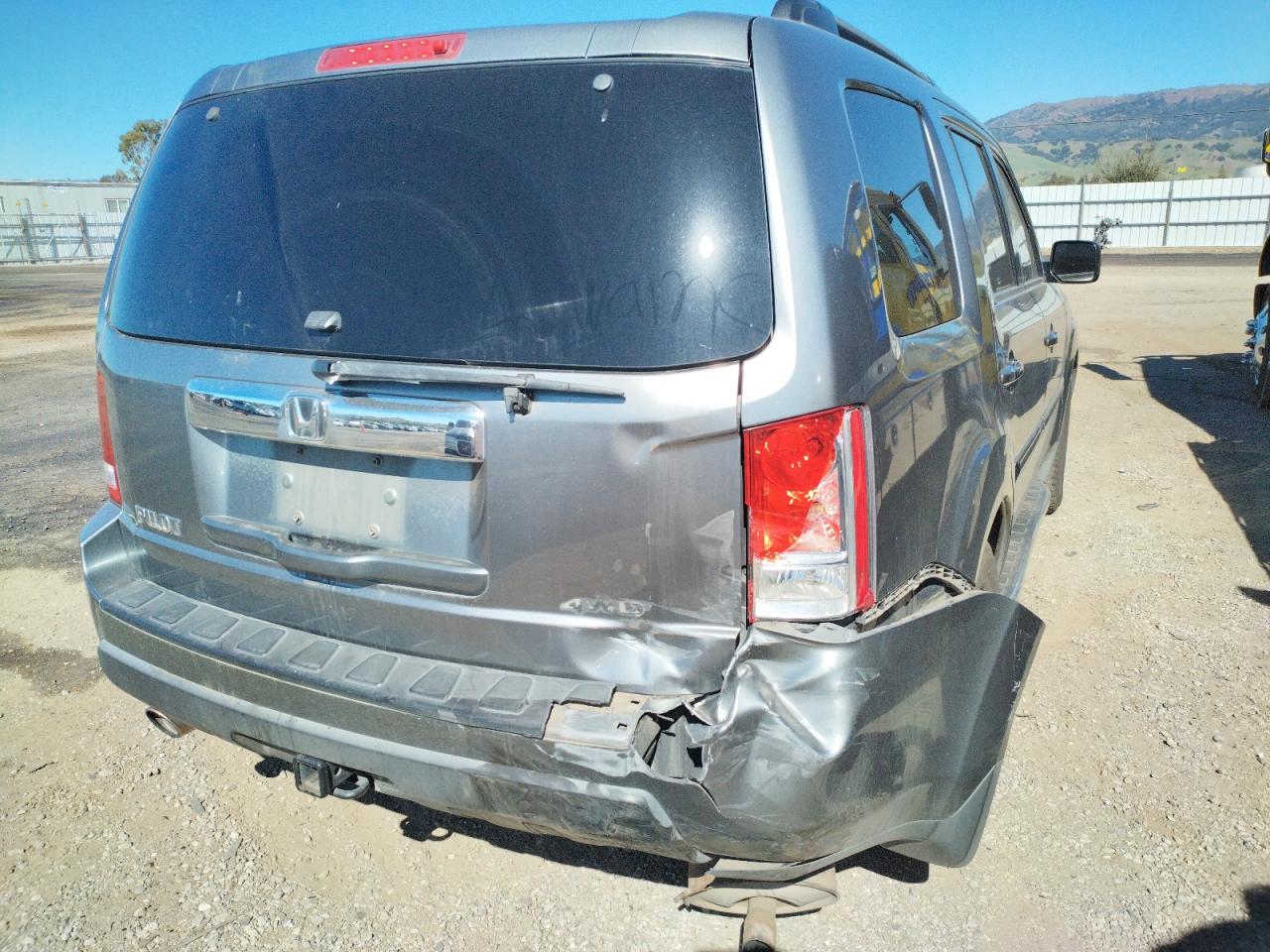 Photo 9 from auction – 2009 HONDA PILOT EX with VIN 5FNYF48479B027386