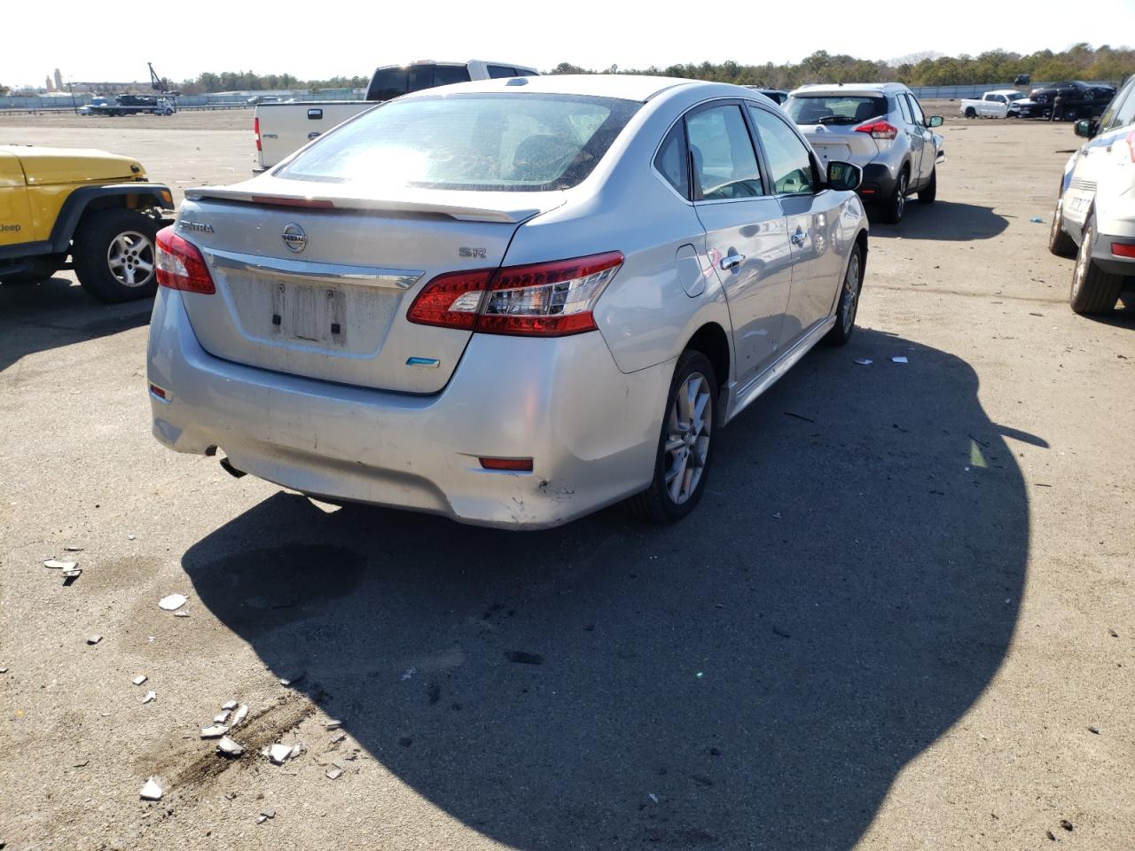 Photo 4 from auction – 2014 NISSAN SENTRA S with VIN 3N1AB7AP0EY306604