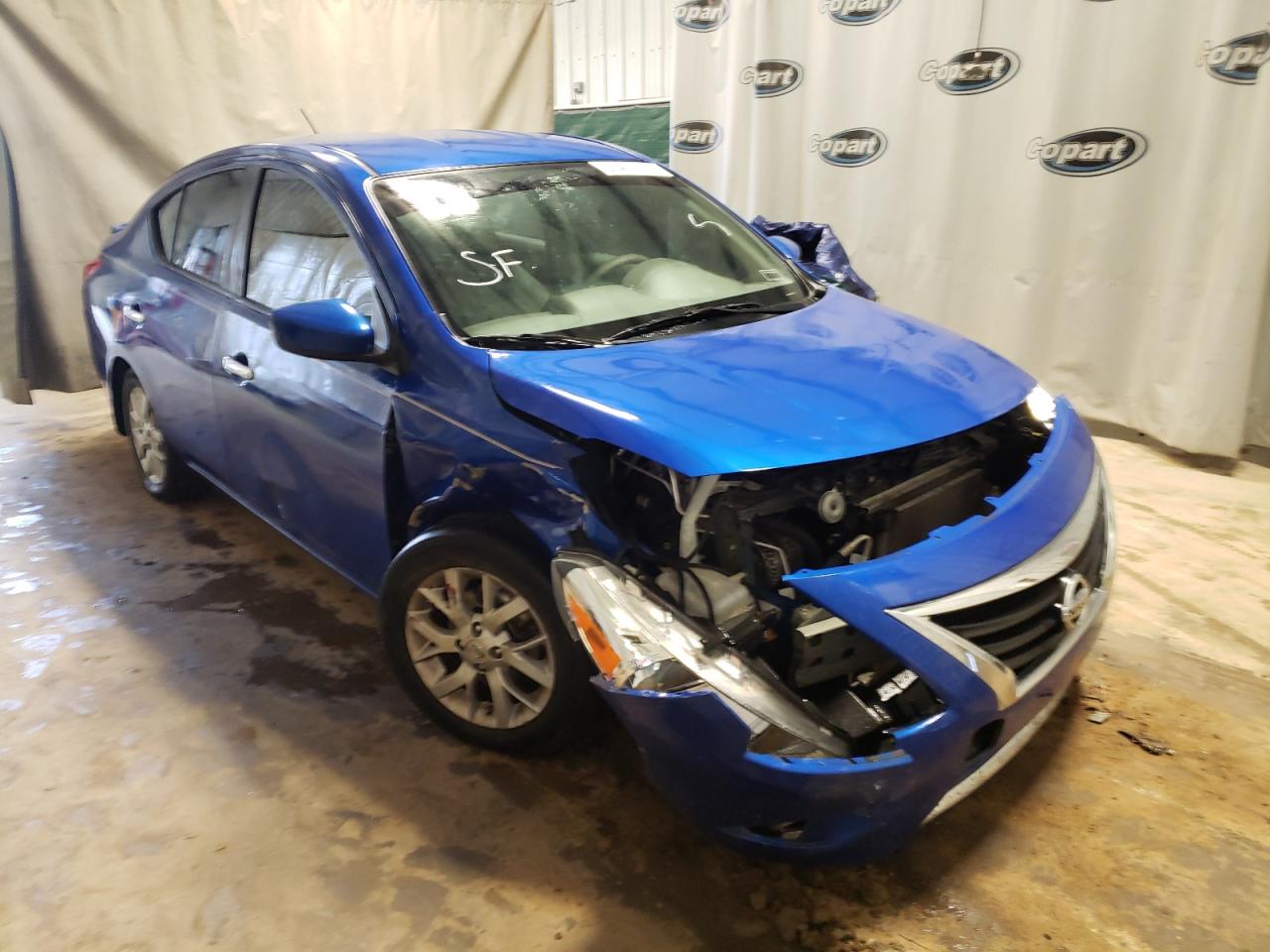 NISSAN VERSA S 2016 with VIN 3N1CN7AP0GL861505 - Photo from auction
